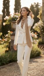 Elegante Conjunto Branco
