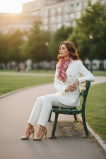 Elegante Conjunto Branco - Image 3