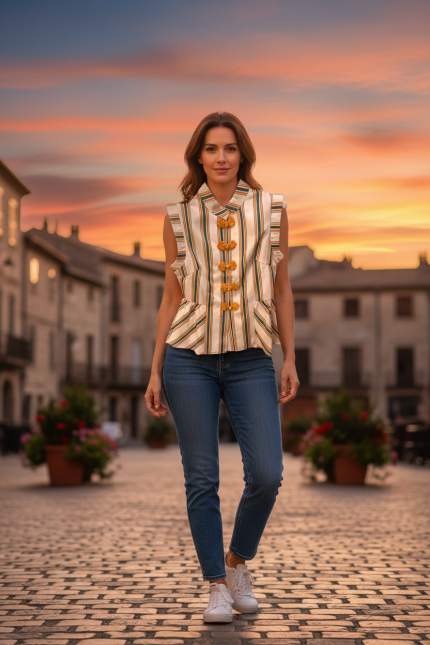 Elegante Top Oriente