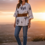 Camisa Estampada Oversize VLT's By Valentinais