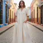 Vestido Bordado Núria - TU