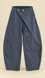 Jeans Cruzado na Cor Azul - Image 2