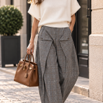 Calça Príncipe de Gales