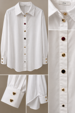 Camisa Júlia c/ Botões Joia - Image 2